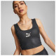 Puma Γυναικεία αμάνικη μπλούζα T7 Shiny Cropped Top